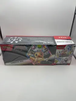 Sams Club Pokemon TCG Prismatic Evolutions Booster Bundle 2-Pack Surprise Box - Image 1