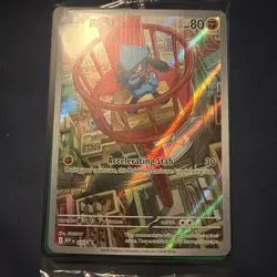 Pokemon TCG Riolu 010 ETB Promo Mega Evolutions Sealed Black Star Promo - Image 2