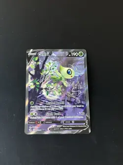 Pokemon TCG Celebi V Swsh08 Fusion Strike 245/264 Ultra Rare Full Art Holo NM - Image 1