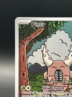 Pokemon Twilight Masquerade Pinsir Illustration Rare 168/167 - Image 3