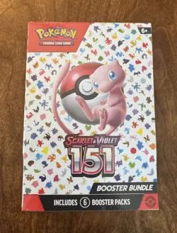 Pokemon TCG Scarlet and Violet 151 Booster Bundle Sealed 820650853210 - Image 1