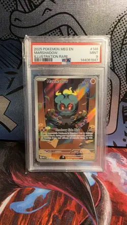 Pokemon PSA 9 Marshadow 146/132 Mega Evolutions - Image 4