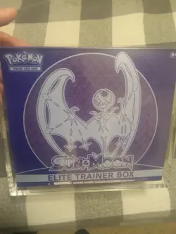Pokemon Sun and Moon Base Elite Trainer Box ETB Lunala Factory Sealed READ - Image 1