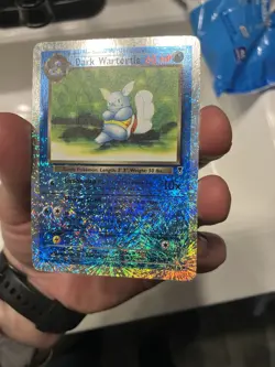 Dark Wartortle 39/110 Reverse Holo Legendary Collection Pokemon - Image 3