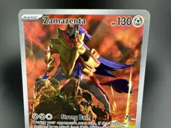 Zamazenta 201/182 IR Illustration Rare Holo Pokemon 2025 Destined Rivals - Image 3