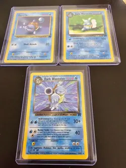 Pokemon TCG Team Rocket Lot - Squirtle/Wartortle/Blastoise (lightly played-NM) - Image 1