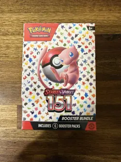 Pokemon Scarlet Violet 151 Booster Bundle 6-Pack, Factory-Sealed KT1 - Image 1