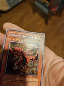 Yu Gi Oh! Slifer The Sky Dragon GBI-001 Secret Promo No Lob Lod Mfc Ioc Dcr - Image 3