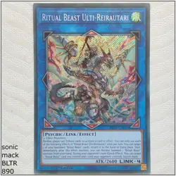 Ritual Beast Ulti-Reirautari - BLTR-EN019 -Secret Rare 1st Edition Yugioh - Image 1