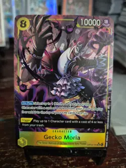 Bandai One Piece CCG Gecko Moria OP14-104 Special Alt Art - Image 1