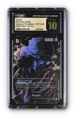 ONE PIECE Kuzan (SP) OP10-082 Legacy of the Master Foil - CGC 10 PRISTINE - Image 1