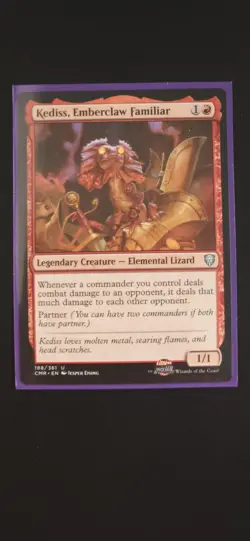 Kediss Emberclaw Familiar Commander Legends Near Mint Regular MTG Card - Image 1