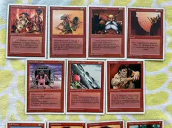 97x MTG 4th Edition 1995 Card Lot - MAGIC GATHERING 90S CARDS WIZARDS COMMONS - Image 2