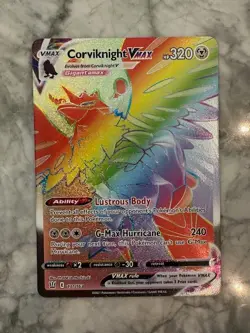 Pokemon TCG Corviknight VMAX Holo Card Sword & Shield Battle Styles 171/163 - Image 1