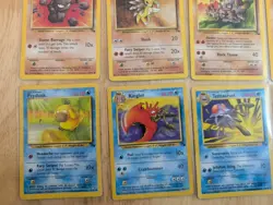 WOTC Pokemon TCG Fossil Set Bundle - 19 Cards, No Doubles - Image 3
