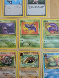 WOTC Pokemon TCG Fossil Set Bundle - 19 Cards, No Doubles - Image 5