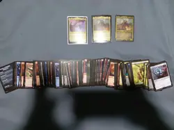 MTG Warhammer 40K Ruinous Powers Commander Deck Opened And Sleeved Not Played - Image 1