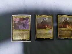 MTG Warhammer 40K Ruinous Powers Commander Deck Opened And Sleeved Not Played - Image 2