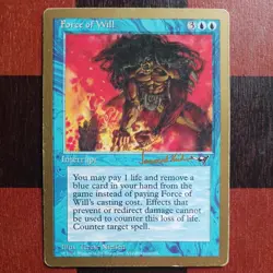 Mtg Force of Will LP Magic World Championship Decks Alliances - Image 2