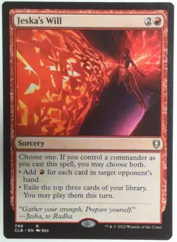 Jeska's Will - Commander Legends: Battle for Baldur's Gate #799 - MtG - Image 1
