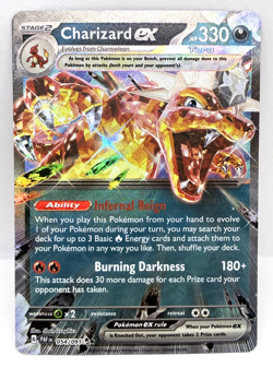 Charizard Ex - 054/091 - Pokemon TCG Paldean Fates Double Rare Pokemon Card - Image 1