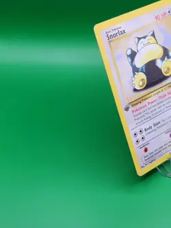 Pokemon 1st Edition Jungle Non Holo Rare Snorlax 27/64 MP - Image 3