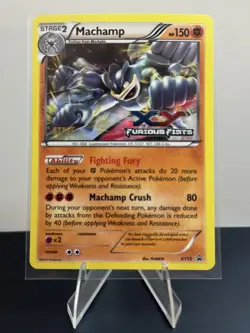 Machamp - XY13 - Furious Fists STAFF Prerelease Promo Pokemon - Image 1