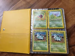 Vintage Pokemon Cards Binder With Cards - Image 3