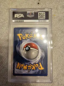 PSA 9 Ninetales Pokemon Card 4th Print 1999-2000 Holo WOTC 12/102 Base Set NM-MT - Image 2