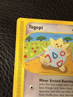 Pokemon Togepi Card 114/147 Regular/Non-Holo Aquapolis - Image 2