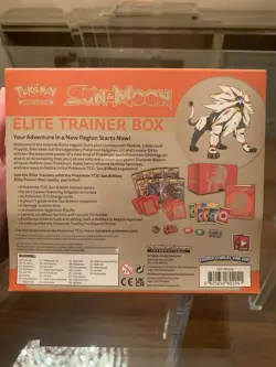 Pokemon Sun & Moon Base Set Elite Trainer Box ETB (Solgaleo) Factory Sealed - Image 5