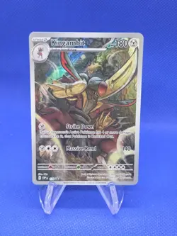 Pokemon SV Scarlet & Violet Shrouded Fable Kingambit 130 Black Star Promo NM - Image 1