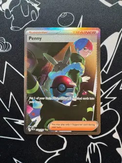 Penny 239/091 Pokemon TCG S&V Paldean Fates Special Illustration Rare English - Image 1