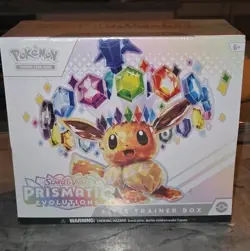 Pokemon TCG SV8.5 Prismatic Evolutions Elite Trainer Box Factory Sealed - Image 1