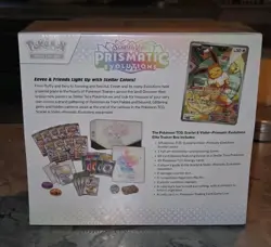 Pokemon TCG SV8.5 Prismatic Evolutions Elite Trainer Box Factory Sealed - Image 2