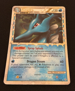 2010 Pokemon Unleashed Kingdra #85 85/95 HP - Image 1