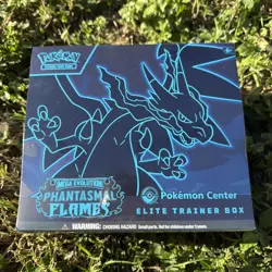 POKEMON CENTER Mega Evolution Phantasmal Flames ETB Elite Trainer Box Sealed - Image 1