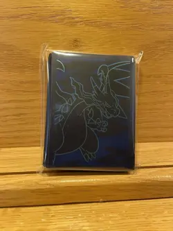 Pokemon TCG Phantasmal Flames ETB 65ct Sealed Mega Charizard Sleeves - Image 1