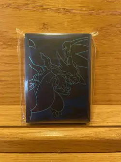 Pokemon TCG Phantasmal Flames ETB 65ct Sealed Mega Charizard Sleeves - Image 3