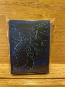 Pokemon TCG Phantasmal Flames ETB 65ct Sealed Mega Charizard Sleeves - Image 5