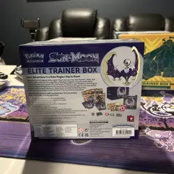 Pokemon Elite Trainer Box Sun and Moon Base ETB Factory Sealed, Lunala - Image 3