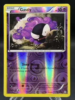 👻 Pokemon TCG – Gastly 33/83 – Generations (2016) – Reverse Holo – LP - Image 1