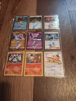 Pokemon 9 Card Lot "Moderately Played To Heavily Played" - Image 1