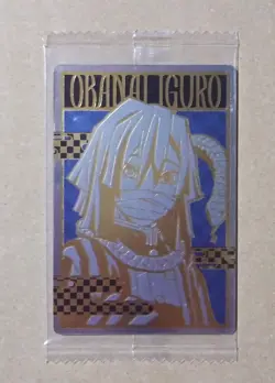 Demon Slayer Kimetsu no Yaiba Wafer Card File 009 SEC Obanai Iguro - Image 1