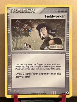 Pokemon TCG Fieldworker 73/92 - Ex Legend Maker- Holo Foil- Raw Card- Nm-nm+. - Image 1