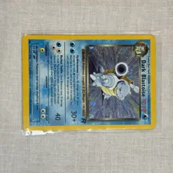 Dark Blastoise No. 009 --Rocket Gang Holo Card [Japanese] Pokemon TCG - Image 2