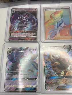 Lot Of 10 Pokemon Cards (FULL ART / HOLO / V / GX / EX) - Image 3