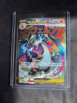 Mega Charizard x EX 023 Me: Mega Evolution Promo Holo Sealed Pokemon Card NM - Image 1