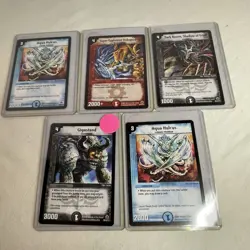 DuelMasters Trading Card Game Variety of Cards. 5 Total. - Image 1