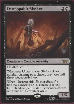 Unstoppable Slasher - Duskmourn - Magic the Gathering - Image 1